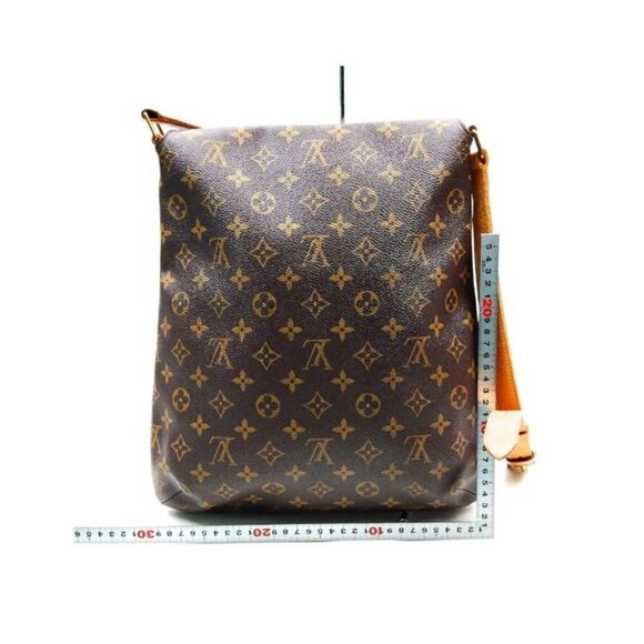 100% Authentic Louis Vuitton Musette Brown Monogram Shoulder Bag - Picture 2 of 9